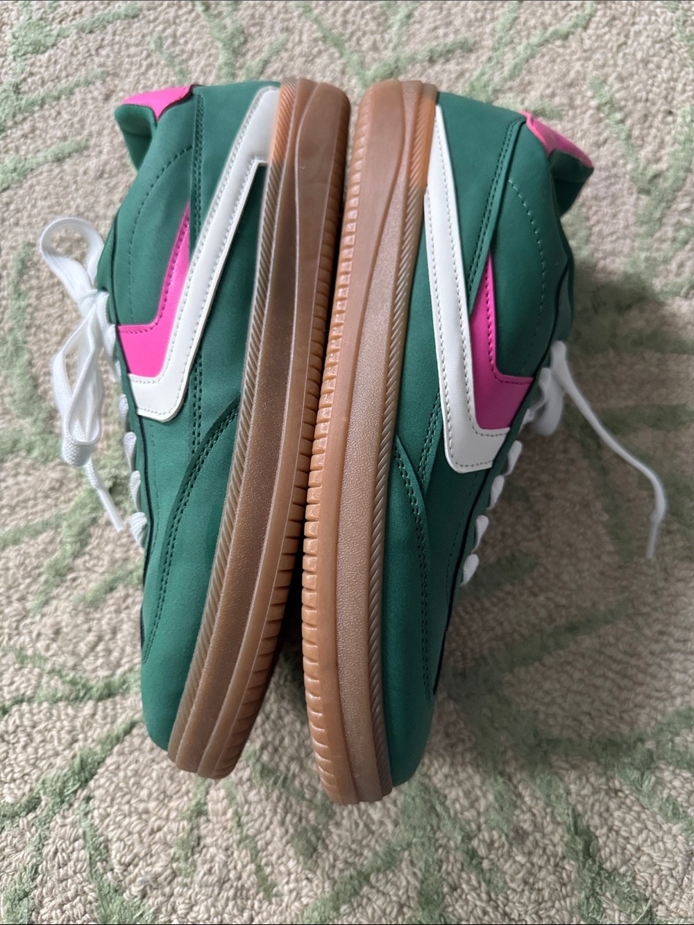 Dolce Vita Sybela green pink and white sneaker trainers 8.5 - Picture 3 of 7